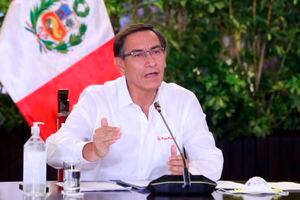 Presidente de Perú acepta su destitución y deja el Palacio de Gobierno