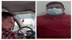 (VIDEO) "Mientras yo no le estornude encima": taxista intimidó a pasajera y la bajó en medio del camino