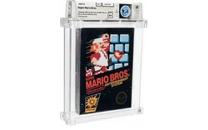 Copia sellada de 'Super Mario Bros' para NES se vendió por una estratosférica suma de dinero en una subasta