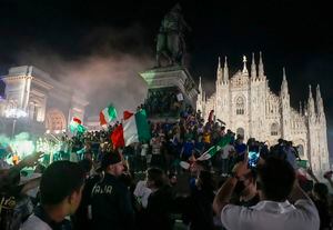Italia no duerme tras la obtención de la Eurocopa 2020
