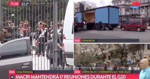 Esto superó a lo de Macron: el épico chascarro durante la transmisión televisiva por cumbre del G20 en Buenos Aires