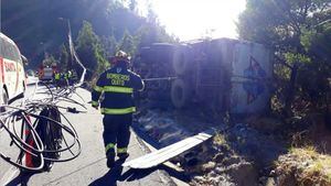 Quito: Accidente de tránsito en la Av. Simón Bolívar