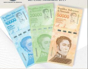 Venezuela emite nuevos billetes ante la incontrolable inflación