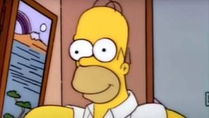 Los Simpson: una piedra que se parece a Homero está siendo la sensación en Bolivia