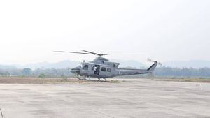 Arriba al país helicóptero hondureño que ayudará a combatir incendios en Petén