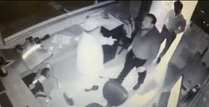 Nueva agresión a guardia en club de Guayaquil fue captada en video