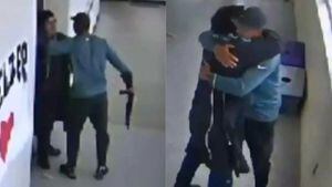 Vídeo viral prova que treinador desarmou aluno com abraço e evitou massacre em escola