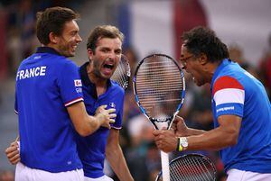 Copa Davis: Francia esperará al ganador de Croacia-EE.UU en la final y Argentina vence a Colombia