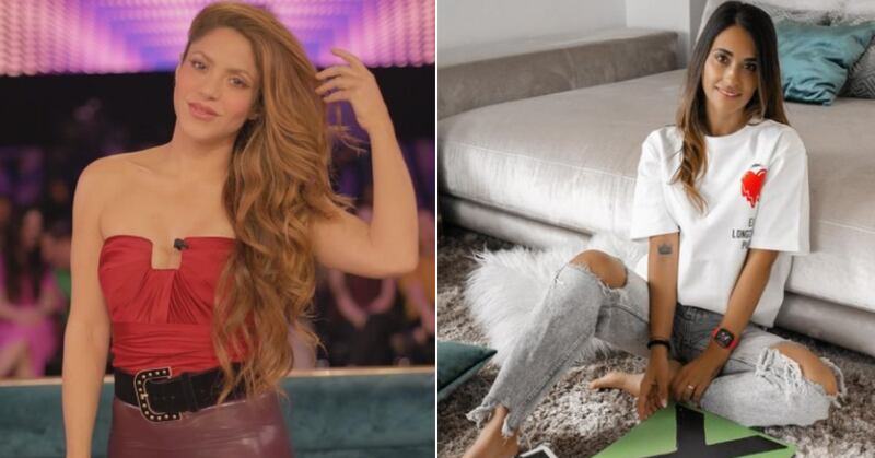 Shakira y Antonela Roccuzzo al parecer no lograron formar una amistad.