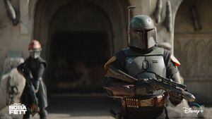 Star Wars: The Book of Boba Fett, así funciona su espectacular publicidad en Times Square