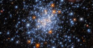 Hubble da NASA registra impressionante aglomerado de estrelas distante no espaço
