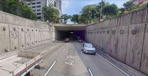 Túnel no Centro de São Paulo será interditado para manutenção