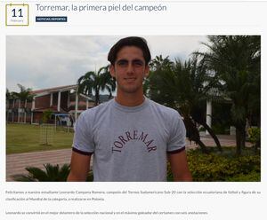 ¡Qué viva el graduado! Leonardo Campana es bachiller del Ecuador