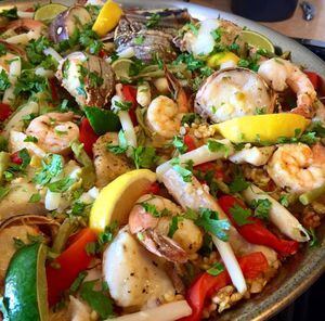 Receta: Paella de Mariscos al estilo de Víctor