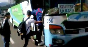 Paro nacional: Ya hay buses para El Valle de los Chillos este 4 de octubre