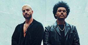 ¡Sorpresa! Así canta The Weeknd en español al unirse a Maluma en remix con video juntos