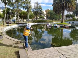 Vallas resguardan piletas y lagunas de Quito para evitar incidentes durante feriado de Carnaval
