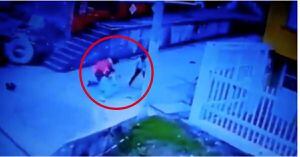 (VIDEO) Hombre propina fuerte golpiza a una mujer y su hijo en Bogotá