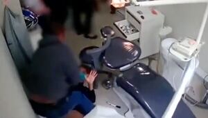 Paciente frustra asalto en un consultorio dental