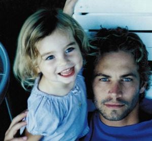 Hija de Paul Walker publicó emotiva fotografía de su papá