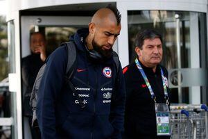 Arturo Vidal se "aleja" del partido con Argentina y Reinaldo Rueda arengó a la Roja antes de la "final chica"