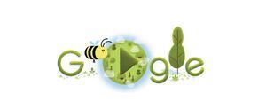Google celebra el Día de la Tierra con juegos en Doodle