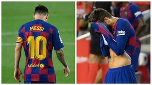 La autocrítica de Messi y los rostros de la vergüenza en el Barcelona
