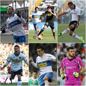 Barticciotto, Rozental, Mark González y Sapito Livingstone: los 46 "Cruzalbos" que jugaron en Colo Colo y la UC