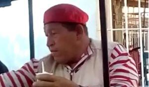 ¿El doble de Hugo Chávez? viralizan video de hombre idéntico al expresidente de Venezuela