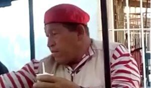 ¿El doble de Hugo Chávez? viralizan video de hombre idéntico al expresidente de Venezuela