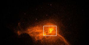 NASA também compartilha registro impressionante de buraco negro supermassivo