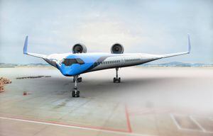 El futuro de la aviación se alista en forma de V