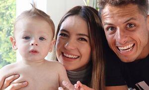 La sonrisa de Noah, el hijo de el "Chicharito" Hernández, que enamora a todos