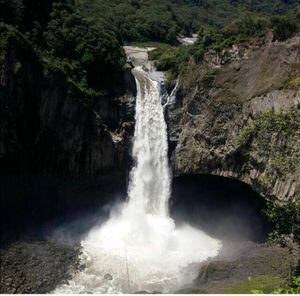 ¡Impactante! Momento en que la cascada San Rafael perdió su caudal