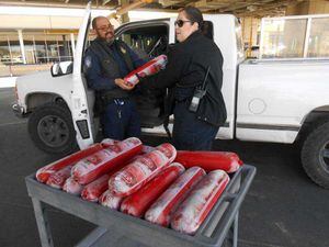 Confiscan 154 libras de jamón bologna en la frontera entre México y EE. UU.
