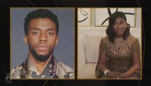 El emotivo discurso de la viuda de Chadwick Boseman por el Globo de Oro póstumo que ganó el actor