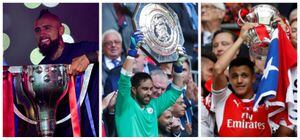 Bravo superó a Vidal como el Rey de los títulos chilenos en el fútbol de Europa