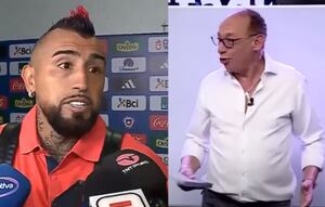 Arturo Vidal repasó a Mauricio Israel en defensa de Darío Osorio: “El payasito que está en la tele”