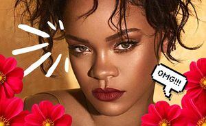 Rihanna trajo de vuelta las cejas de los noventas y así reaccionó internet