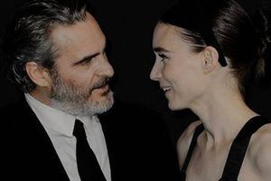 Joaquin Phoenix más eclipsado de amor que nunca por Rooney Mara en los Oscar 2020