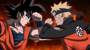 Akira Toriyama dibuja a Naruto como personaje de Dragon Ball para rendir tributo a su creador Masashi Kishimoto