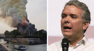 Duque lamentó el daño a la Catedral de Notre-Dame y se burlaron de él