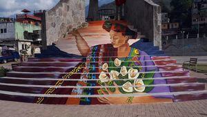 EN IMÁGENES. Santiago Atitlán recibe a visitantes con impresionantes murales