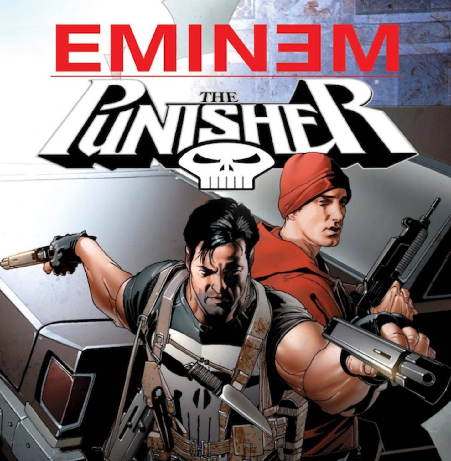 Eminem y The Punisher.