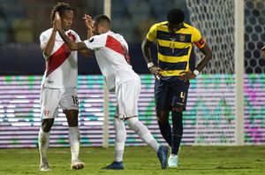 Ecuador vs Perú (2-2): Cinco minutos fueron suficiente para que la 'Blanquirroja'  empatara a la 'Tricolor'
