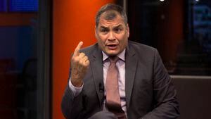 Rafael Correa se pronunció tras negación de Interpol de difusión roja