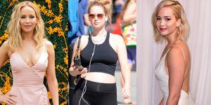 Jennifer Lawrence sin maquillaje muestra su lado más sencillo y real en el embarazo