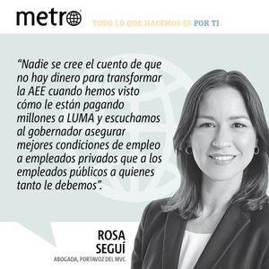 Opinión de Rosa Seguí: ¡Fuera LUMA!