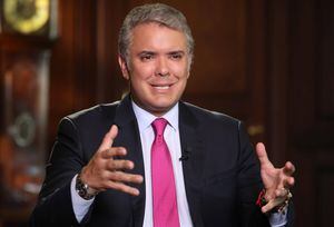 Duque llama a superar polarización en Colombia al cumplir un año de gobierno