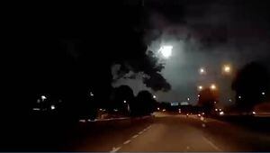 Vídeo de avistamento de 'bola de fogo' no céu se torna viral nas redes sociais